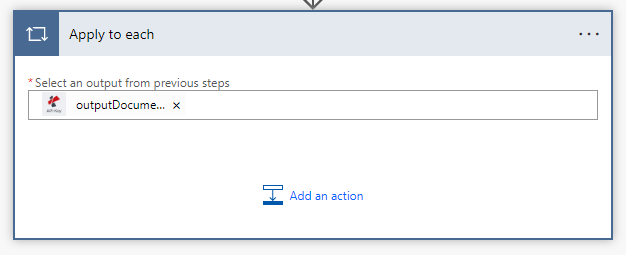 Apply for each power automate control