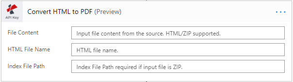 Html to PDF